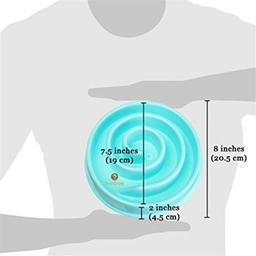 Slow Feeder Dog Bowl — Stop Bloating & Make Mealtime Fun