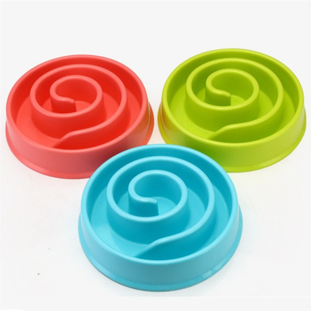 Slow Feeder Dog Bowl — Stop Bloating & Make Mealtime Fun