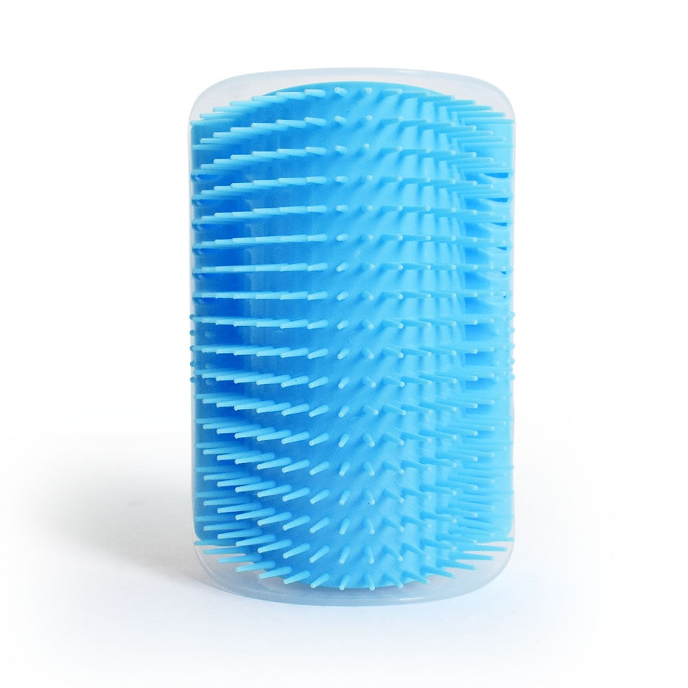 Cat Self-Grooming Corner Brush — Scratch, Massage & Groom in One