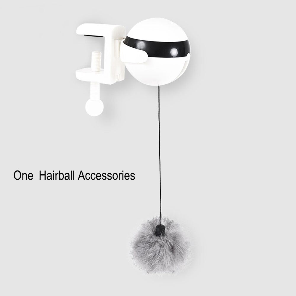 Smart Interactive Cat Toy Ball — Automatic Electric Feather Teaser